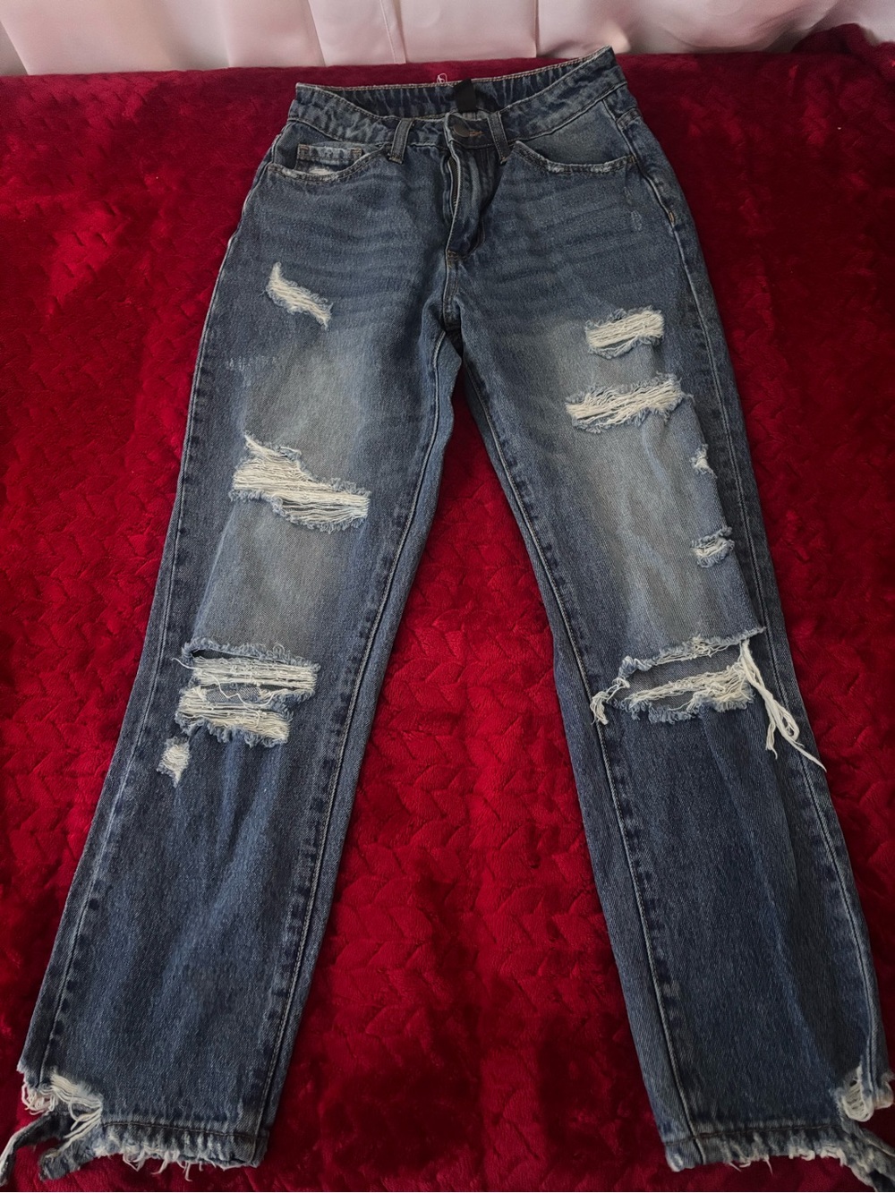 Windsor ripped jeans straight leg